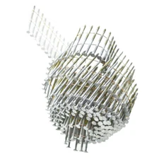 3600 Pack 2" x 0.092" Siding Nails 15 Degree Collated Wire Coil Full Round Head