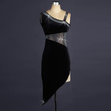 Latin Ballroom Competitio n Dance Dress Modern Waltz Tango Standard Dress F223