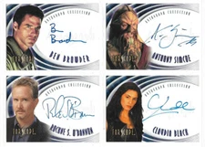 Farscape Season 1 2 3 4 & Wormhole Autograph & Costume Card Selection NM 