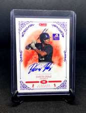 DAVIS DIAZ 2022 Onyx Vintage Extended ARC Blue Auto Prospect RC /400 #VADD