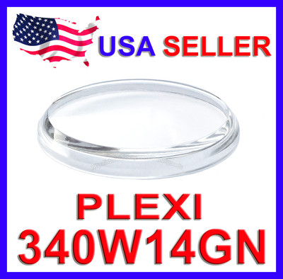 340W14GN Plexi Cristal Reloj con Cronógrafo Para Seiko 6138 6139 Bullhead  UFO kakume | eBay