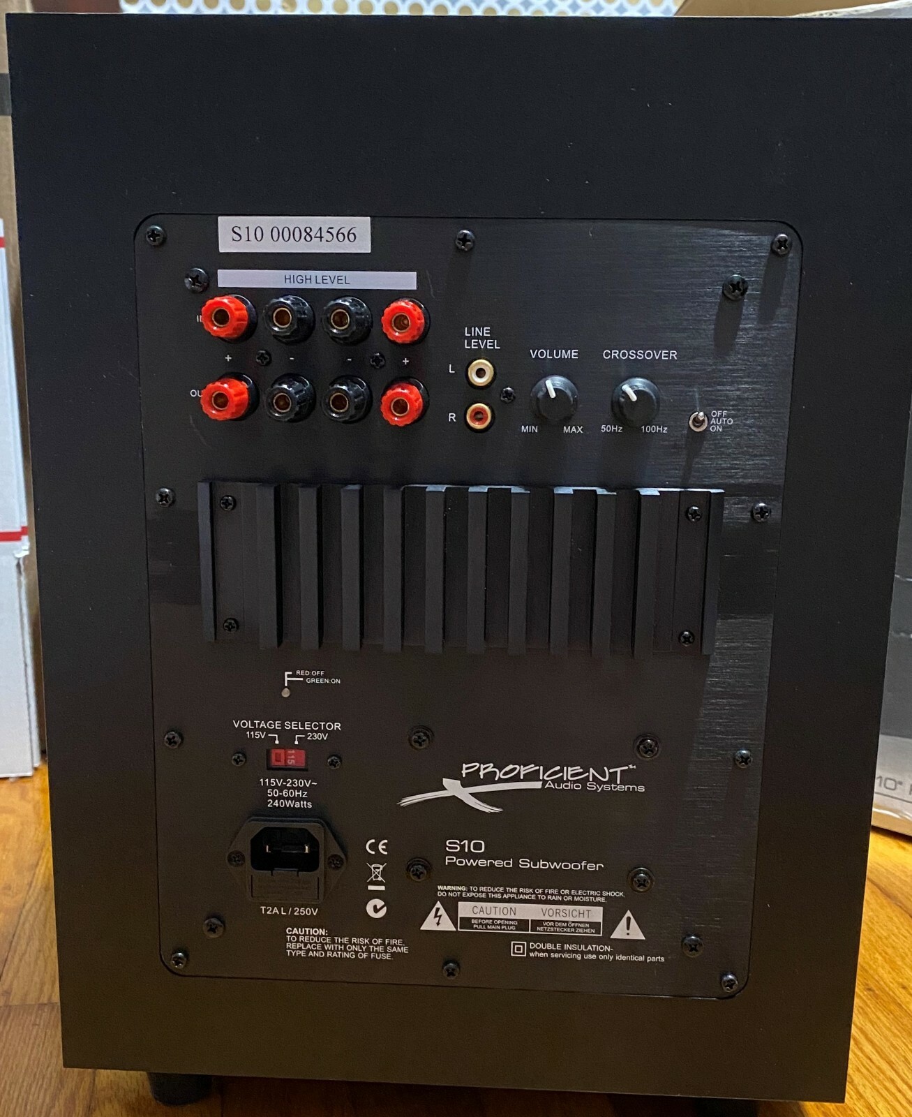 proficient audio systems ps12