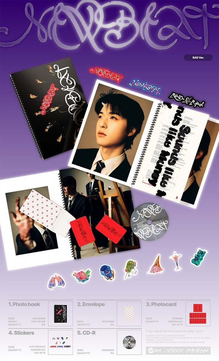 ★非売品◆サインCD◆NEWBEAT◆RAW AND RAD NEWBEAT 1st Album - RAW AND RAD (Jewel Ver.) – Choice Music LA