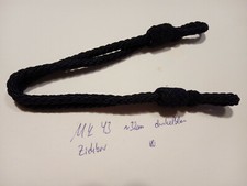 Schirmm&uuml;tzen Kordel dunkelblau 6mm (mk43)