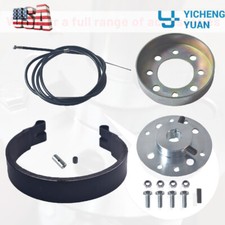 4" Drum Brake Cable Sprocket 3/4" Bore 3/16" Keyway For Predator 212 196cc 6.5hp