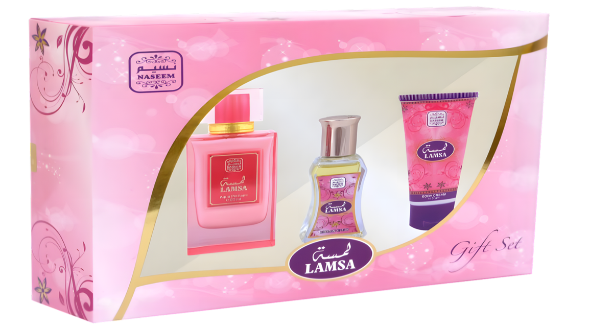LAMSA Aqua Perfume by Naseem Non Alcoholic Oud Musky Woody For