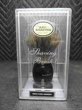 The Art of Shaving Pure Badger Shave Brush NEW in Sealed Box