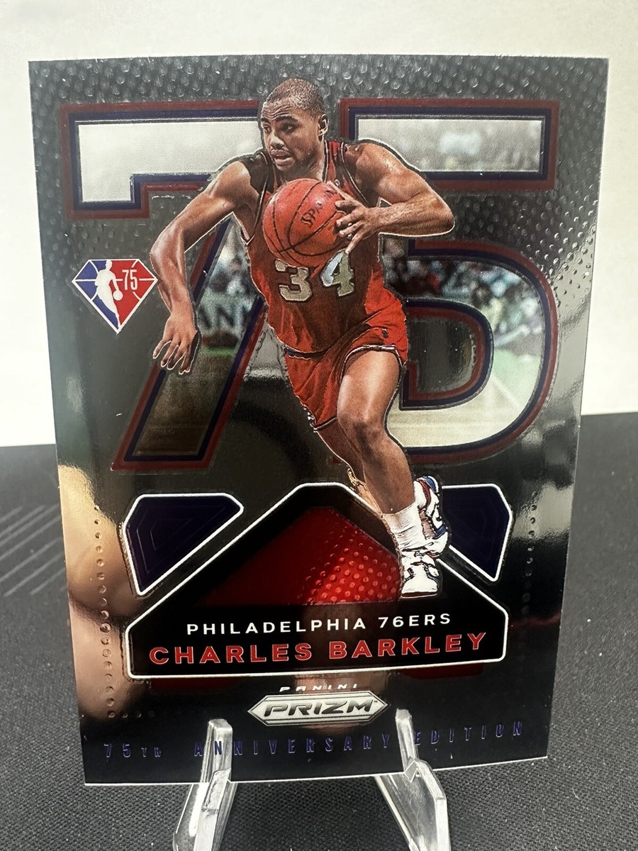 💥2021-22 Panini Prizm 75th ANNIVERSARY #18 Charles Barkley