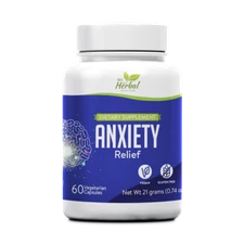 Herbal Anxiety Relief - Anti Anxiety Pills - Relax Naturally - 100% Herbal