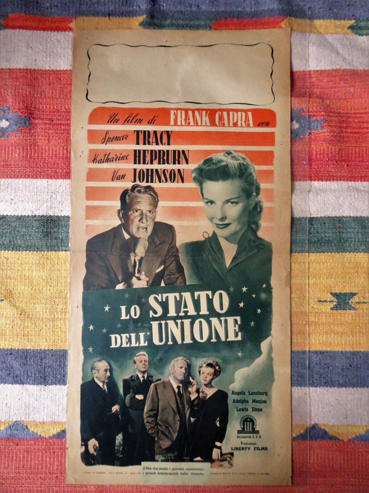 Locandina di Lo stato dell'Unione (1948)