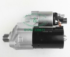 SEAT ALHAMBRA / ALTEA TFSI STARTER MOTOR 0001121435 02E911023S F00E100282