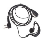 Comfortable 2 Pin Earhook Headset Clear Communication for ICV8 V80 V80E V82 V85