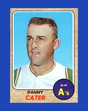 1968 Topps Set-Break #535 Danny Cater EX-EXMINT *GMCARDS*