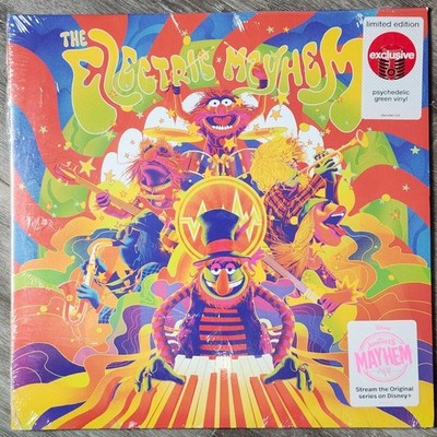 Muppets Electric Mayhem Psychedelic Green Vinyl LP Target