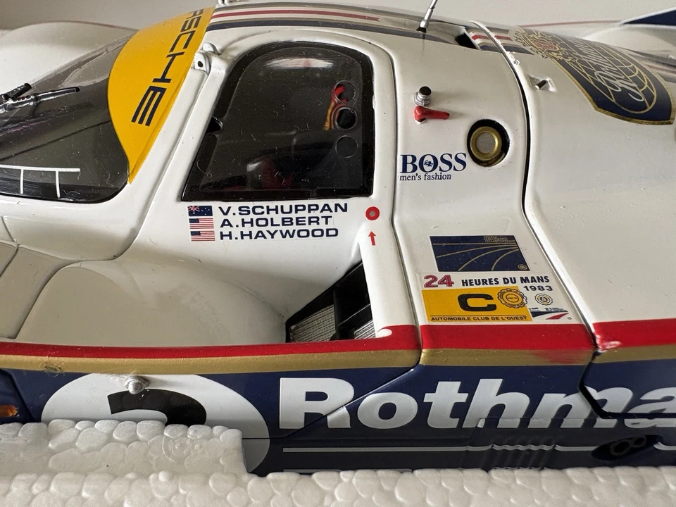 Minichamps 1/18 1983 Le Mans Winner Rothmans Porsche 956 - Image 3 of 4