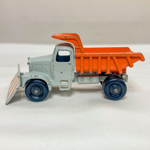 1960s Matchbox Trucks, GMC Tipper, Scammel Snow Plow, Aveling Tractor, Set of 3 - Picture 9 of 21