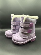 Cat And Jack Purple Waterproof Size 5 Kids Winter Boots