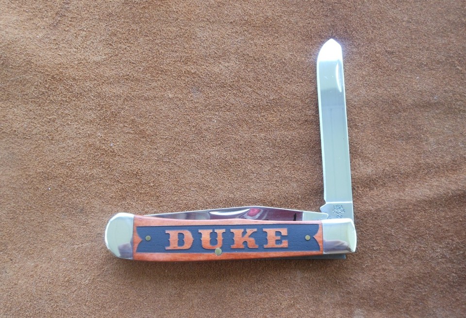 Case XX 2007 John Wayne Duke 6254 SS Full Size Trapper Chestnut Bone ...