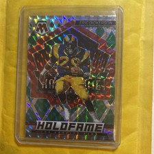 2022 Panini Mosaic HoloFame Green Prizm Eric Dickerson #HF-11 Rams PWE 