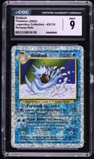 CGC 9 Golduck Reverse Holo Legendary Collection 2002 Pokemon Card #43 on eBay
