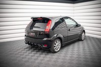 Diffusor Flaps Passend FüR Ford Fiesta ST Mk6 Schwarz Hochglanz