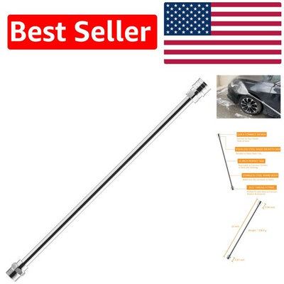 #ad Durable 17quot; Stainless Steel Pressure Washer Wand Ideal for Hard to Areas $27.54