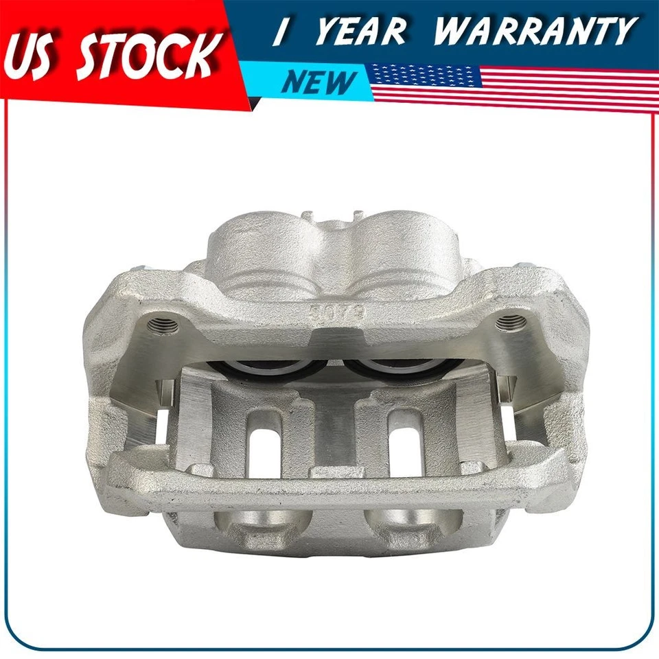 Par de pinzas de freno delanteras con soporte para Chevrolet Cobalt HHR Pontiac Pursuit G5 Foto 3 de 4