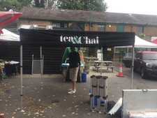 Used Gazebo 3x3m. Canopro Lite Compact Complete Package from Surfturf. 