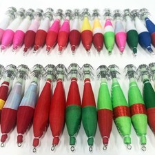 2.5 size floating squid lure 20 pieces trial set color pattern random with
