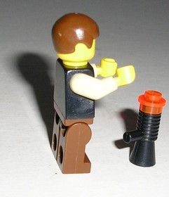 Lego Star Wars HAN SOLO Minifigure w/ Brown Legs 3341 10123 Cloud City *Minty*