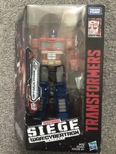 Transformers OPTIMUS PRIME War for Cybertron Siege Voyager Class Figure