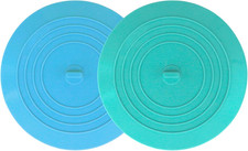 Bathtub Drain Stopper 2 Pack, 5 Inches Silicone Tub Stopper Drain Cover, Bath Tu