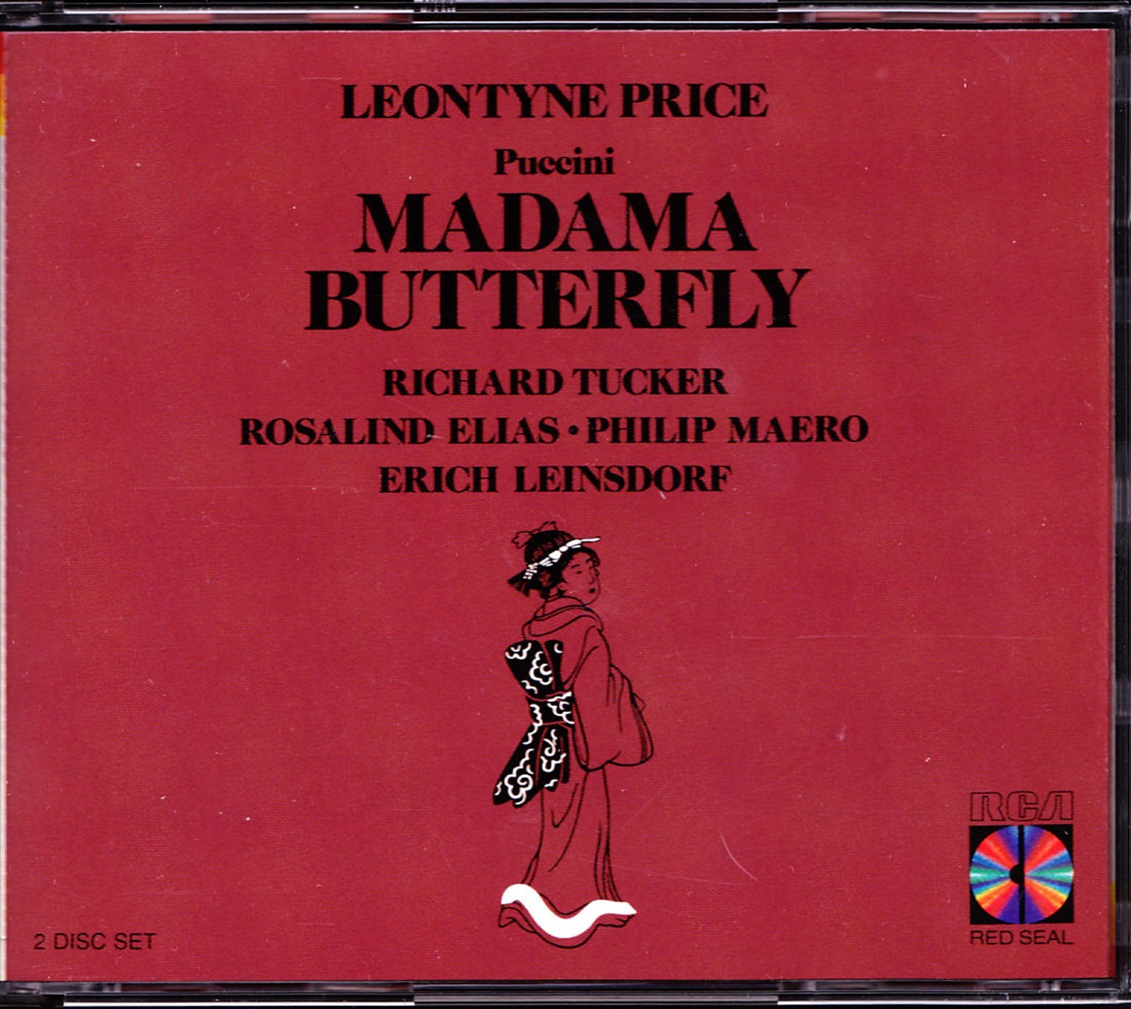 Madama Butterfly (2) CD Box Set & Libretto - Leontyne Price, Richard Tucker