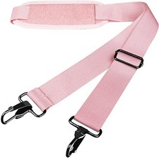 Askuko Shoulder Strap, 56 Inch Universal Adjustable Shoulder Belt Pink