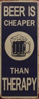 Blechschild Bier Replikat Retro Design Dekoration
