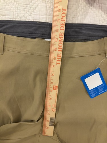 Pantalon de performance homme Columbia Omni Shield 44x32 kaki pêche extérieur neuf avec étiquette  - Photo 7/14