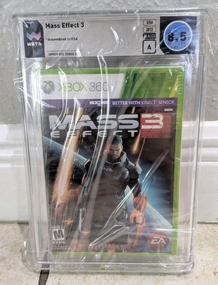 Mass Effect 3 Xbox 360 New Sealed Graded WATA 8.5 A