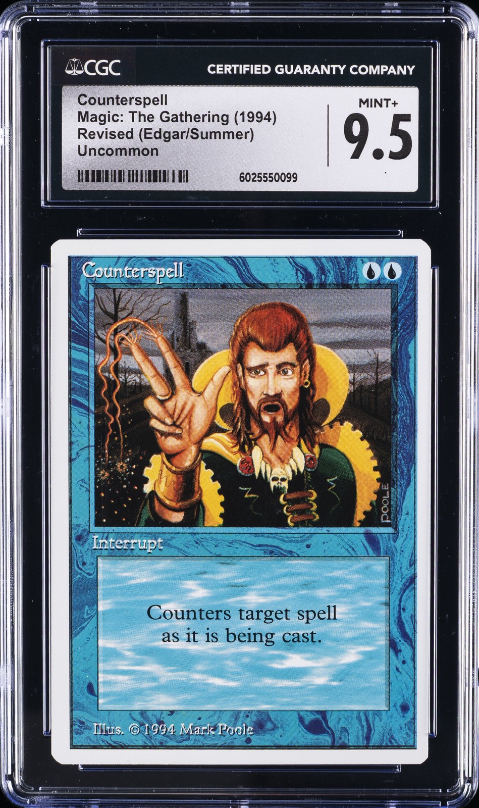 1994 MTG SUMMER MAGIC COUNTERSPELL CGC 9.5