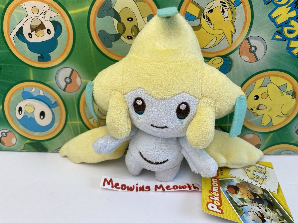 Pokemon Center Jirachi Canvas Plush 2010 Pokedoll Doll Stuffed