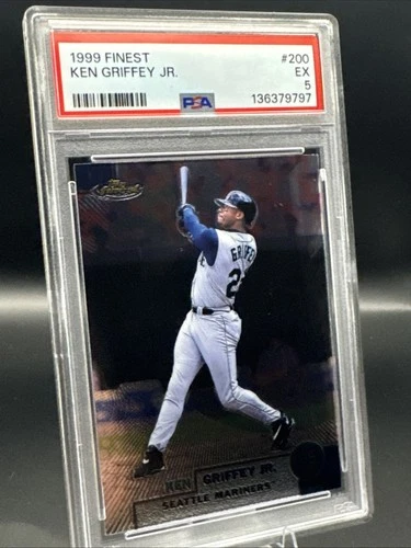 1999 Topps Finest - Ken Griffey Jr #200 PSA 5