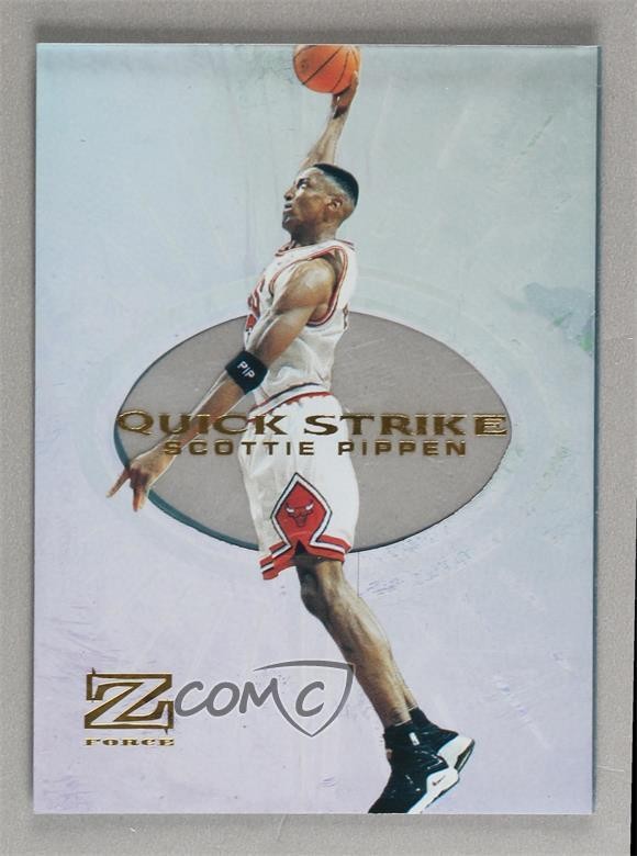 1997-98 Skybox Z-Force Quick Strike Scottie Pippen #8QS HOF 5o8