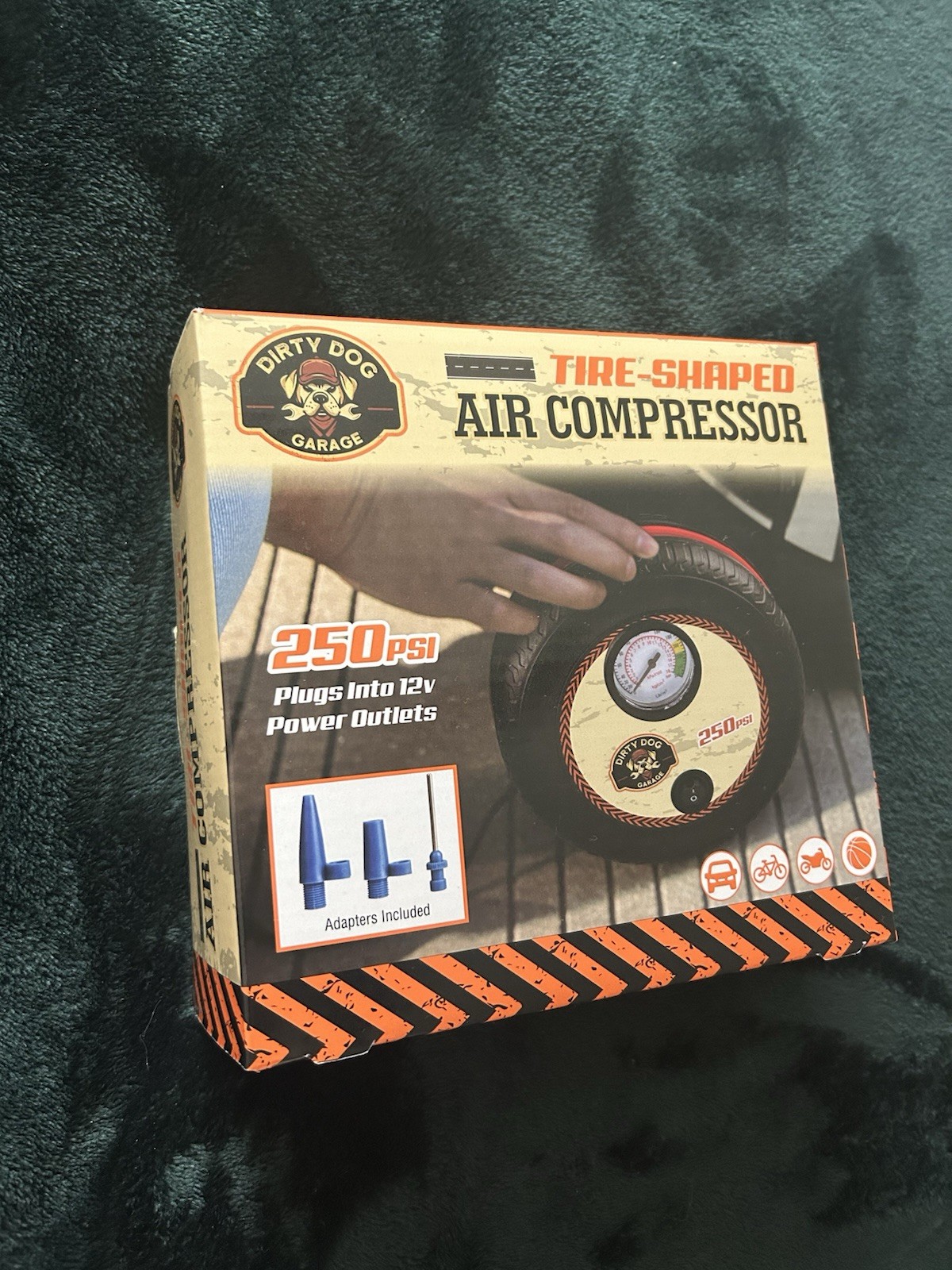 250 Psi, Portable Travel 12v Plug-in