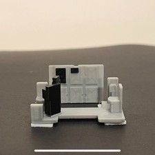 HO scale EMD cab interior for Athearn Locomotives DECORATED