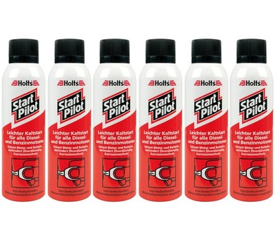 Holts Start Pilot 6x200 ml Spray Starthilfe Startpilot Anlasshilfe Starterspray