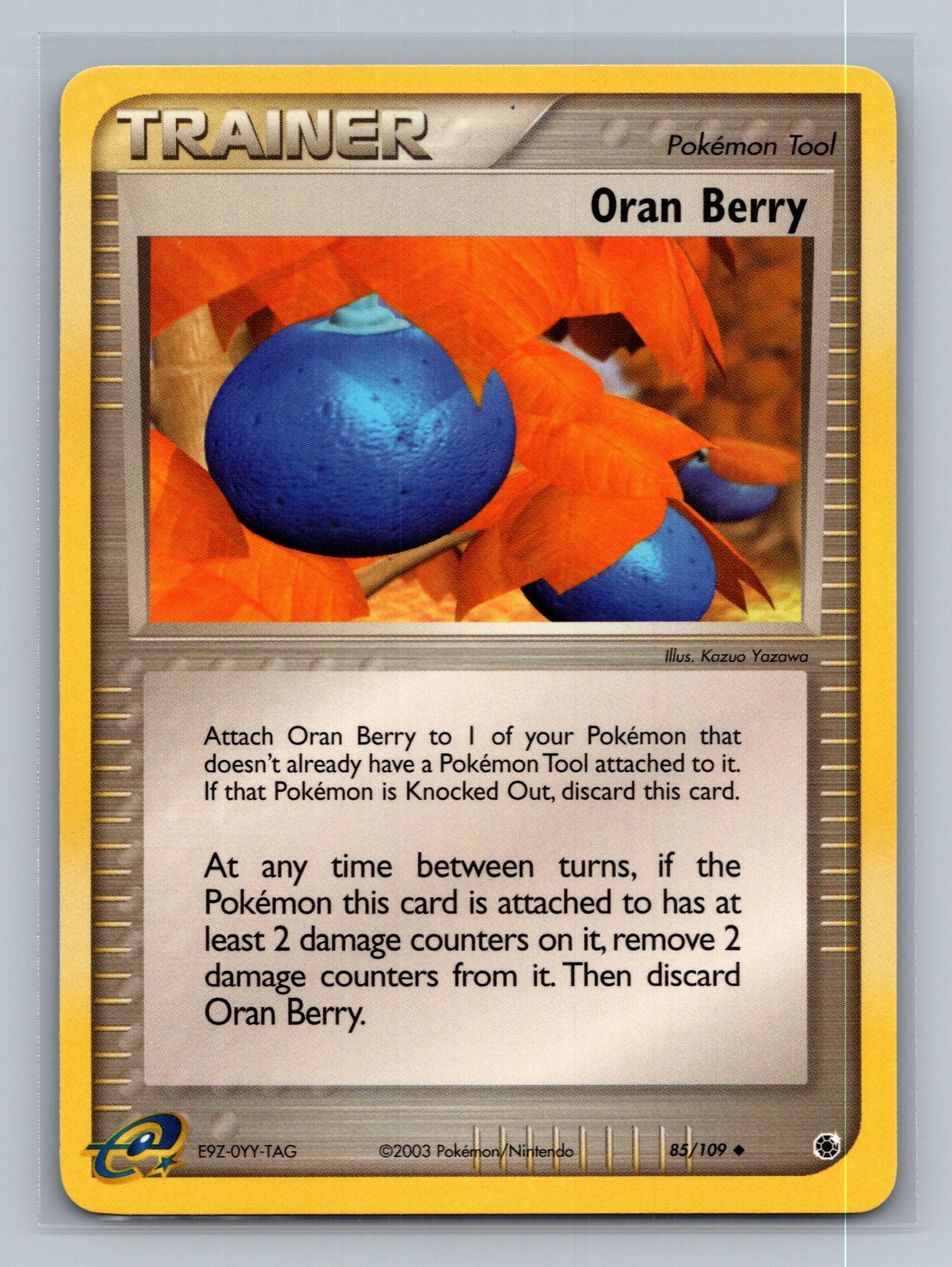 Oran Berry 85/109 RS Pokemon Card EN LP