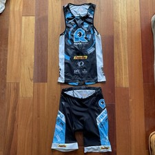 Pearl Izumi REV3 Triathlon Race Kit Jersey Shorts Men’s Size Medium