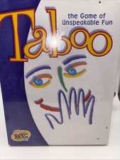 Hasbro Taboo The Game Of Unspeakable Fun Board Game 2009 - NEW Sealed Box
