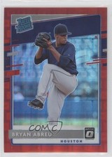 2020 Donruss Optic Rated Rookies FOTL Red Pandora Prizm 24/79 Bryan Abreu 13u1