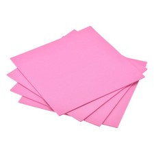 6 Pcs 10 x 10 Inch 3mm Thickness Pink DIY Craft Glitter EVA Foam Sheets