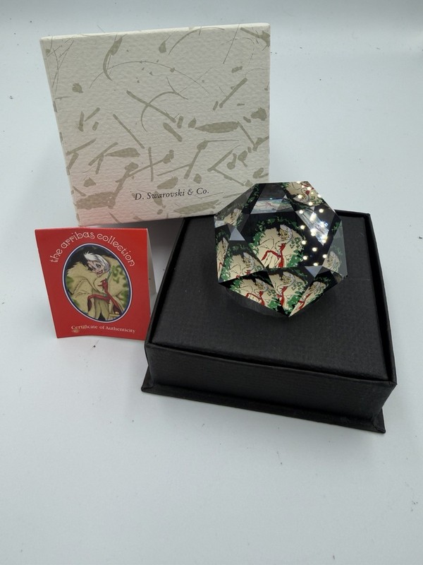 Swarovski Disney Arribas Brothers Cruella Paperweight Rare, Retired